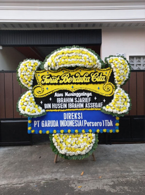 Papan Bunga Duka di Sikalang