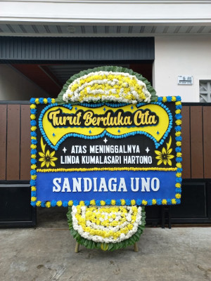 Papan Bunga Duka di Sikalang